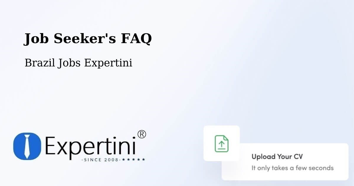 Job Seeker FAQ – Jaci - Brazil Jobs Expertini