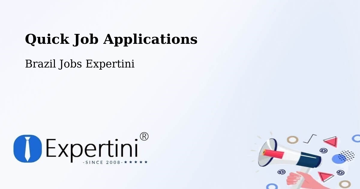 Quick Apply Feature – Jaci - Brazil Jobs Expertini