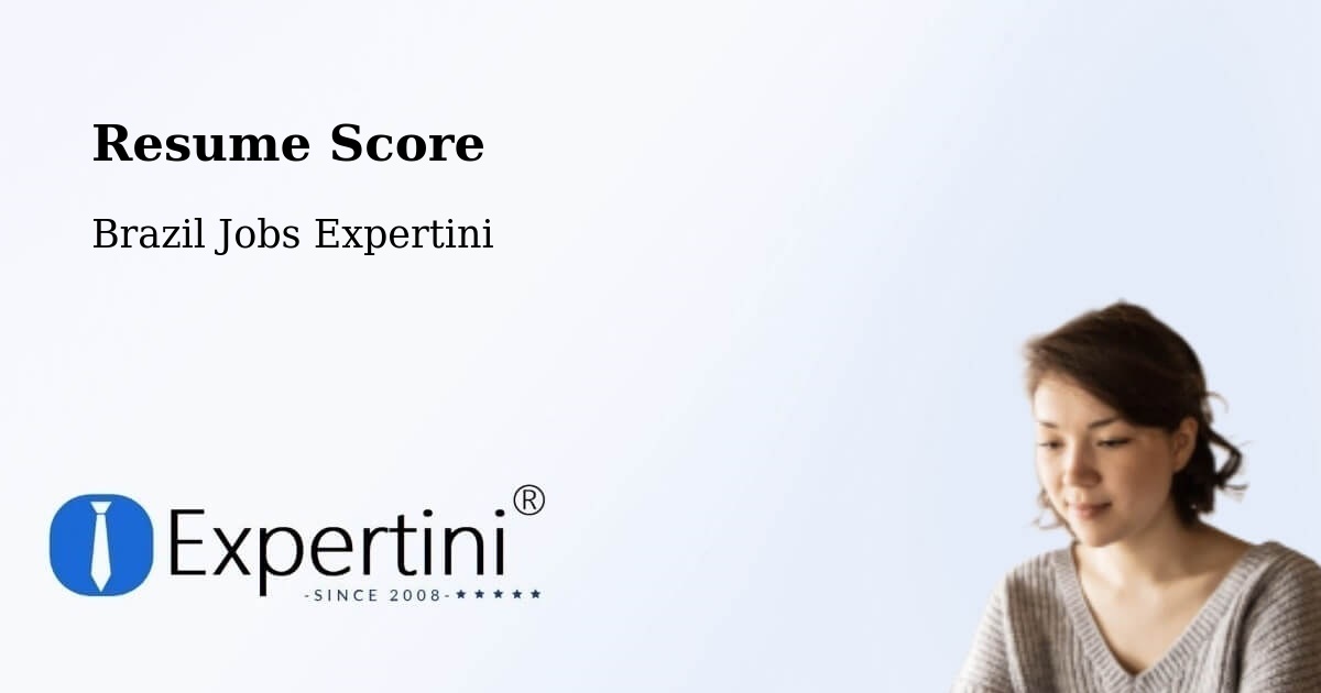 Resume Score & Job Description Match Tool – Jaci - Brazil Jobs Expertini